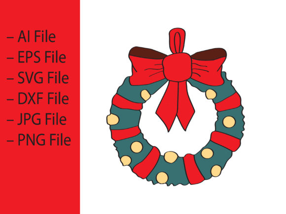 A Christmas Wreath Vector Review for Brand Graphics