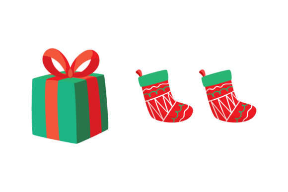 A Cozy, Gift-Wrapped Holiday Embroidery Design