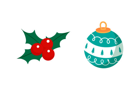 A Designer’s Review of the Mistletoe and Ornaments Graphics Set