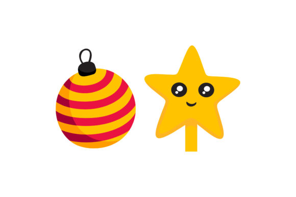 A Festive Design Asset for Holiday Graphics and Illustrations