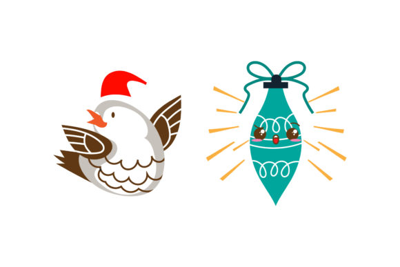 A Festive Vector Graphic for Editorial and Website Design