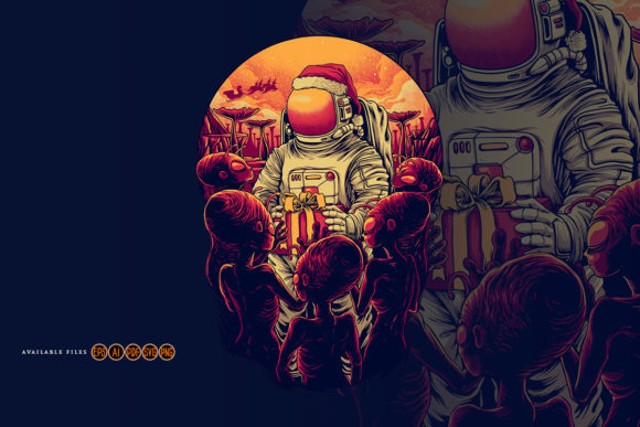 An Alien Planet Graphics & Illustrations Review for Branding