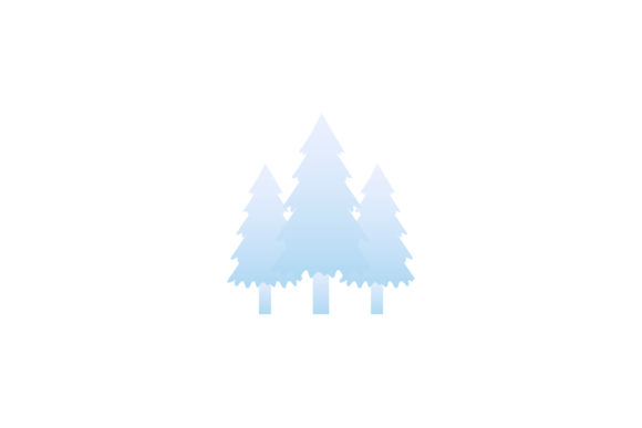 Christmas Spruce Tree Illustration as a Graphic Design Asset