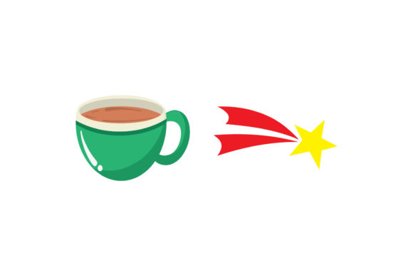 Hot Drink Shooting Star Christmas Set: A Graphics Gem