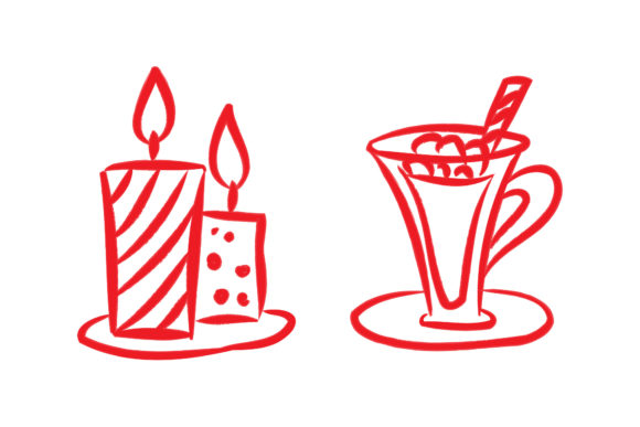 Reviewing the Candle and Drink Christmas Set for Digital Sales