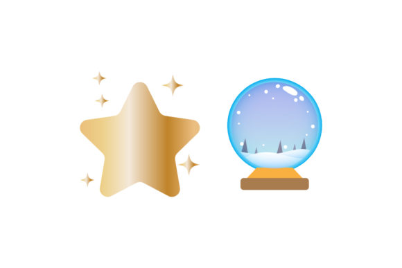 Star Snowball Set: A Graphic Designer's Review for Holiday Content